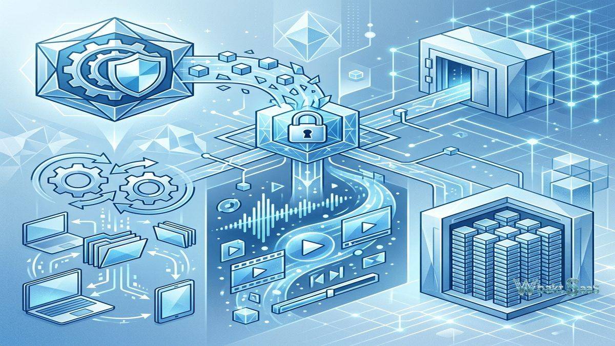 Icedrive Cloud Drive - Secure File Storage and Organization - illustration
