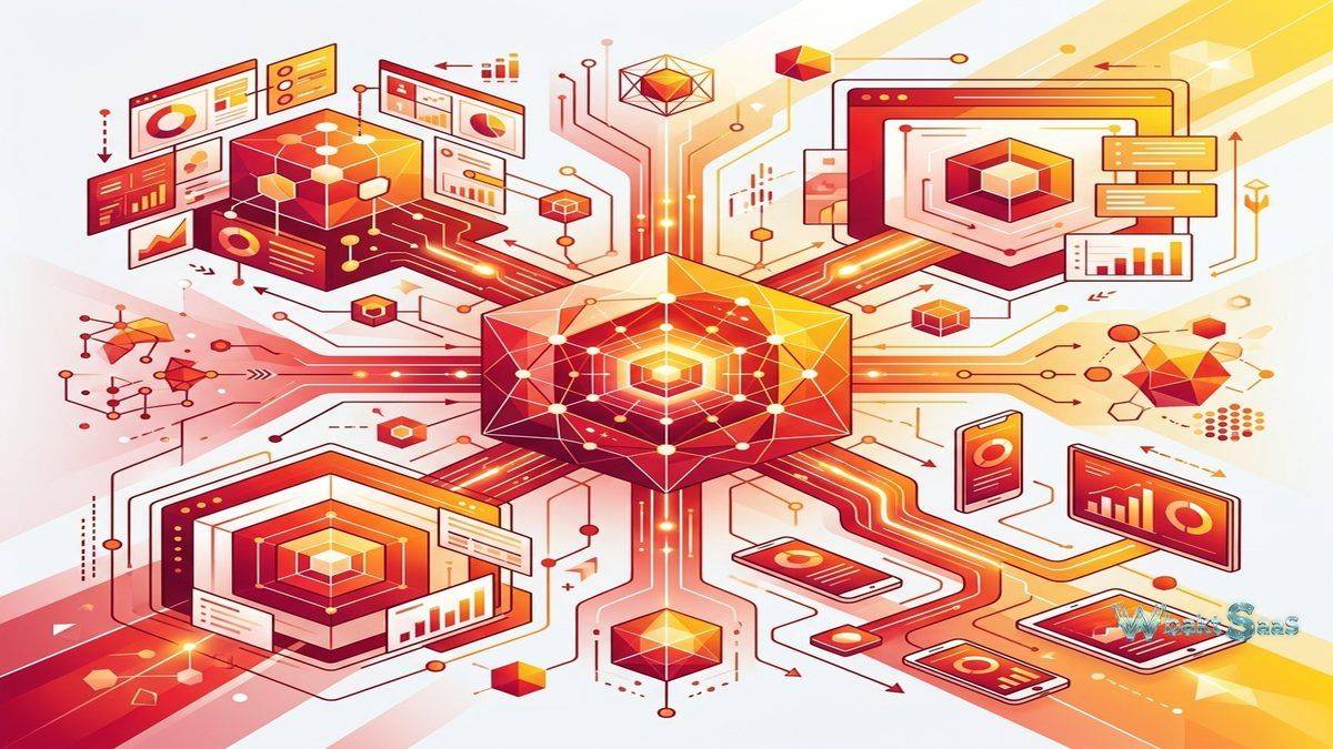 Zoho Analytics Software - Self-Service Data Intelligence Tool - illustration